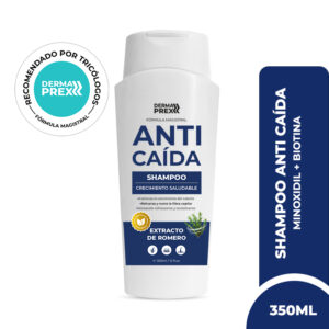 Shampoo Dermatológico Control Caída del Cabello – 350 ml