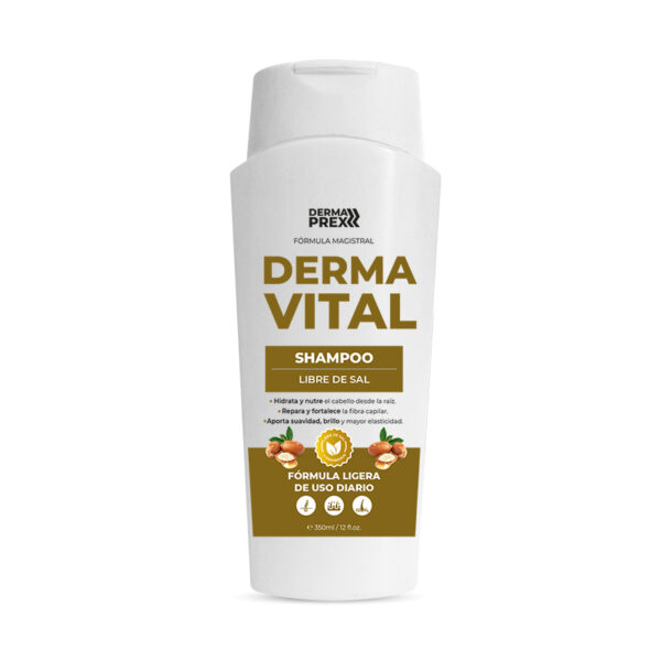 Shampoo triple nutrición con Keratina, Ac. de Aragán y Ac. de menta 350ml. - Imagen 2