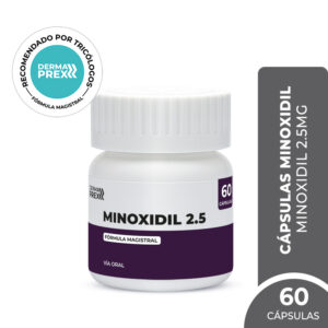 Tratamiento Anti caída– Minoxidil 2.5 - 60 Cápsulas