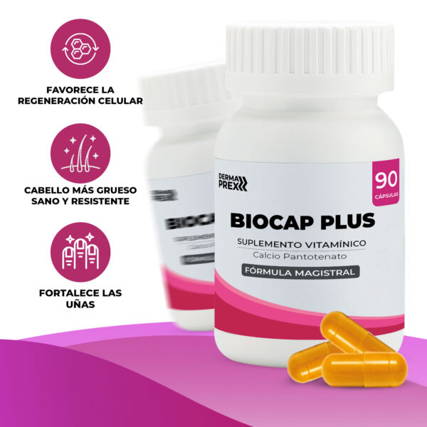 Biocap Plus - 90 cápsulas - Imagen 2