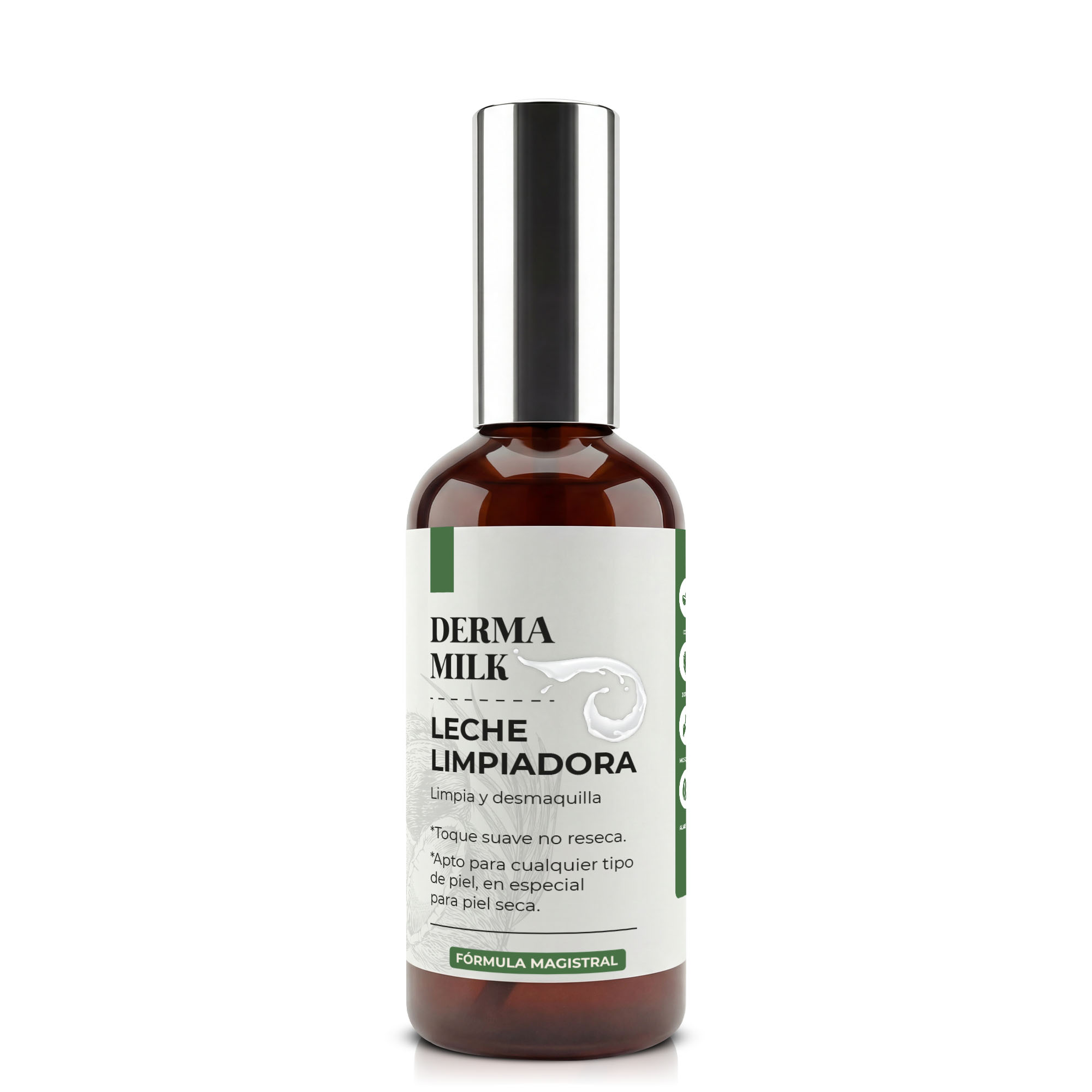 LECHE LIMPIADORA Leche limpiadora Derma Milk 100ml. - Imagen 1