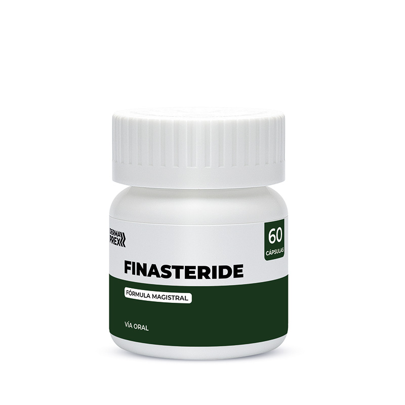 Cápsulas de finasteride para cuidado capilar masculino